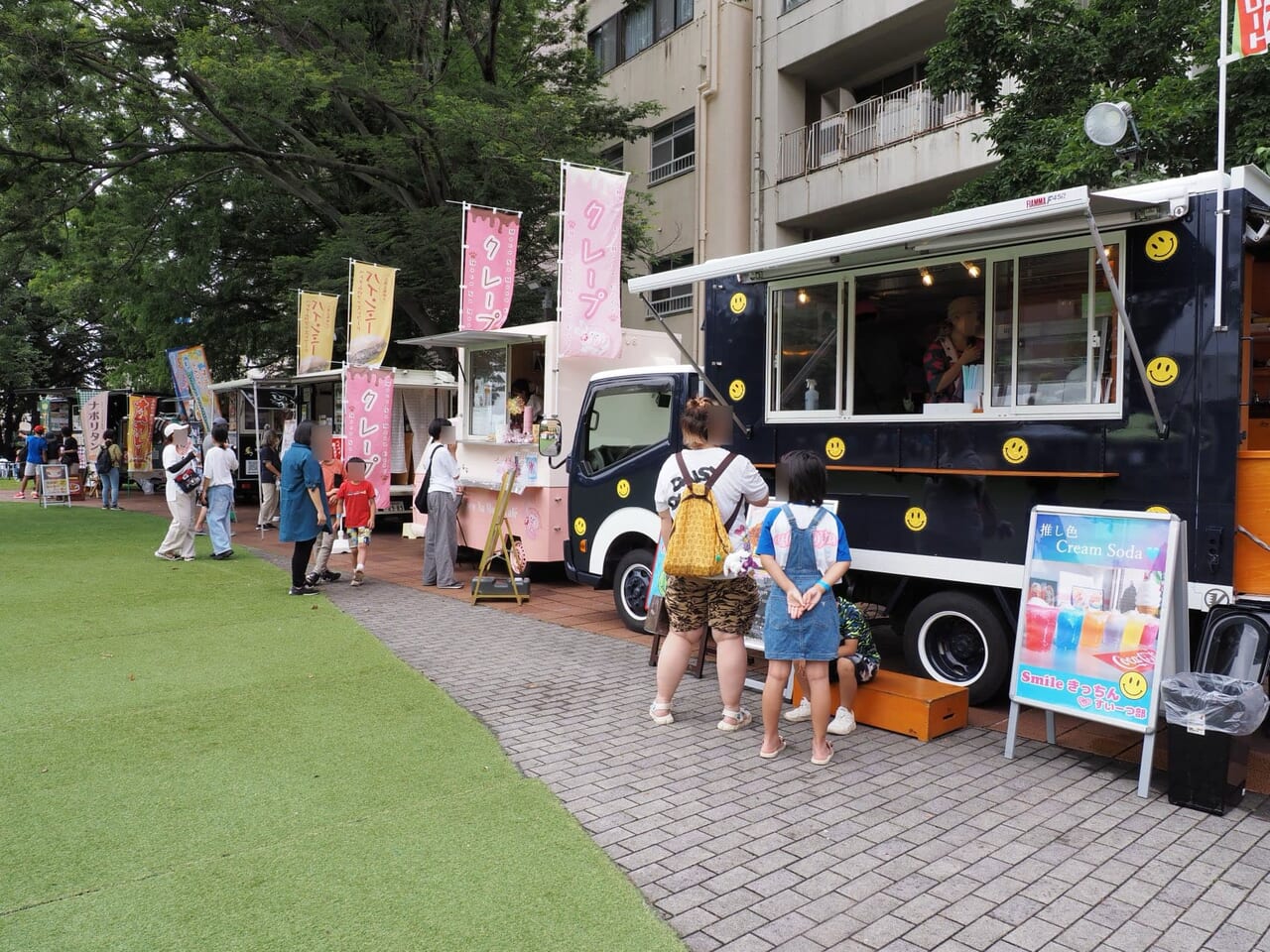 ハイフェス沼津に出店したキッチンカー