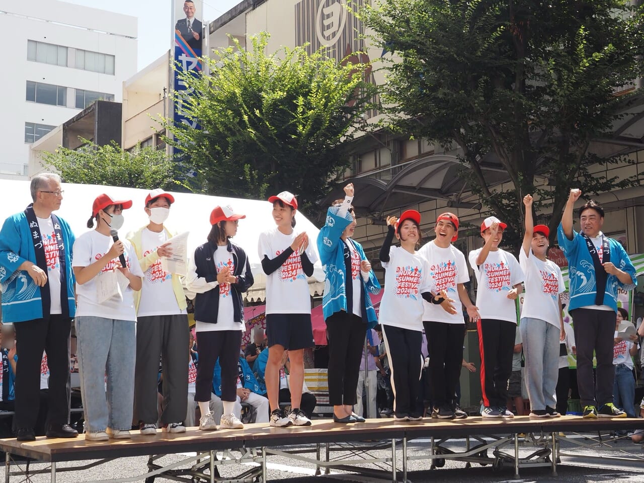 第77回 沼津夏まつり 高校生ボランティアの紹介