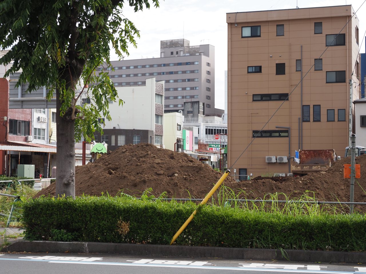 大門町の建設工事