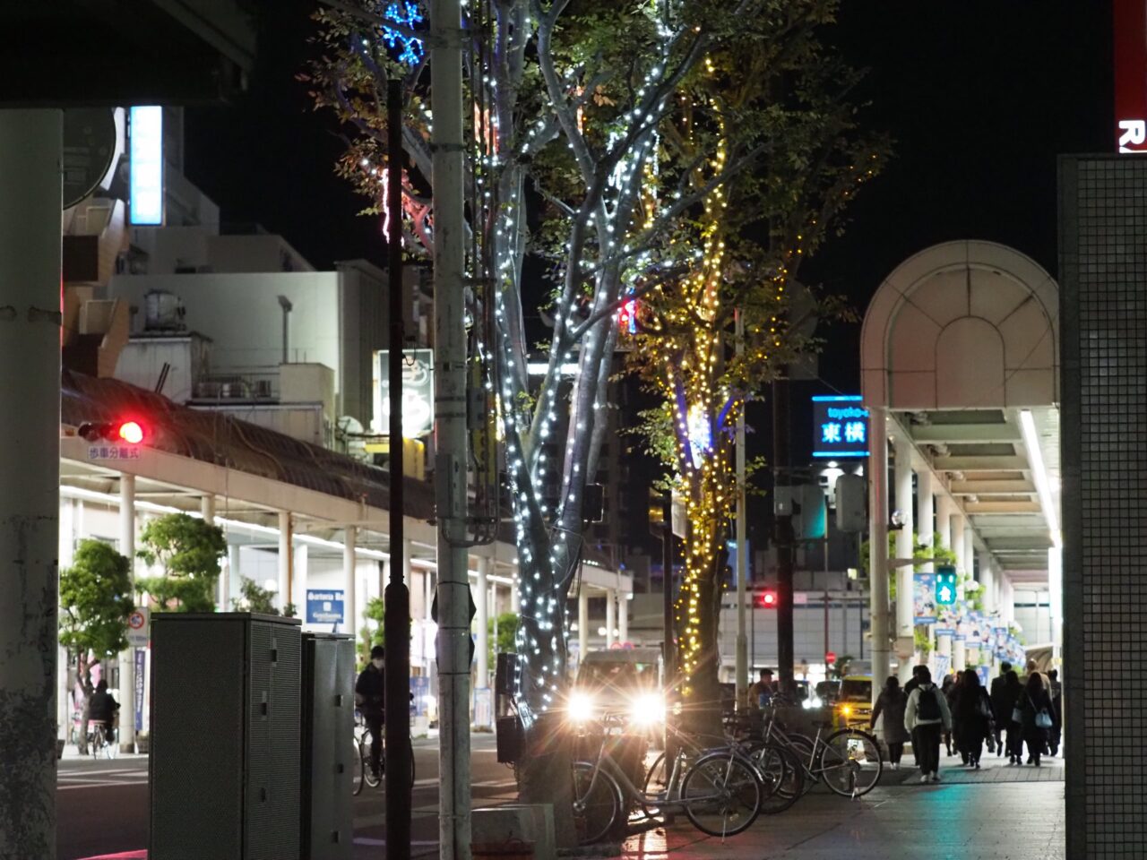 大手町商店街のイルミネーション