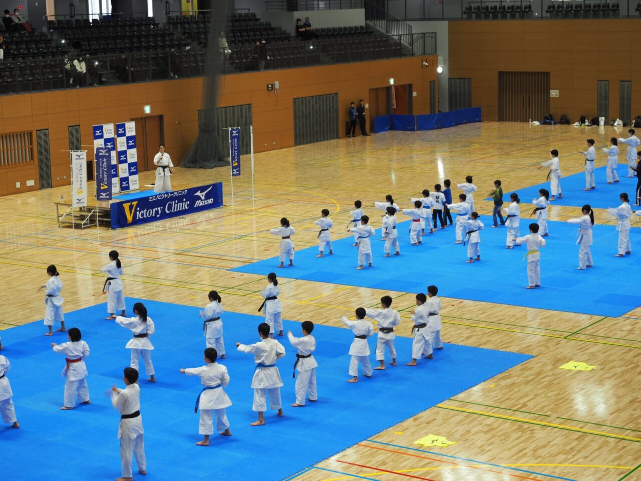 ミズノスポーツクリニック 清水希容 香陵アリーナ