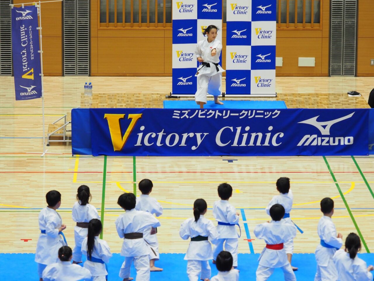 ミズノスポーツクリニック 清水希容 香陵アリーナ