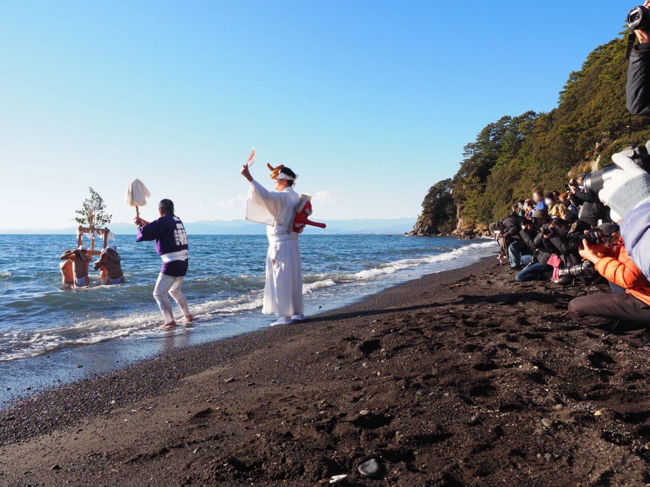 厳冬寒中みそぎ祭り