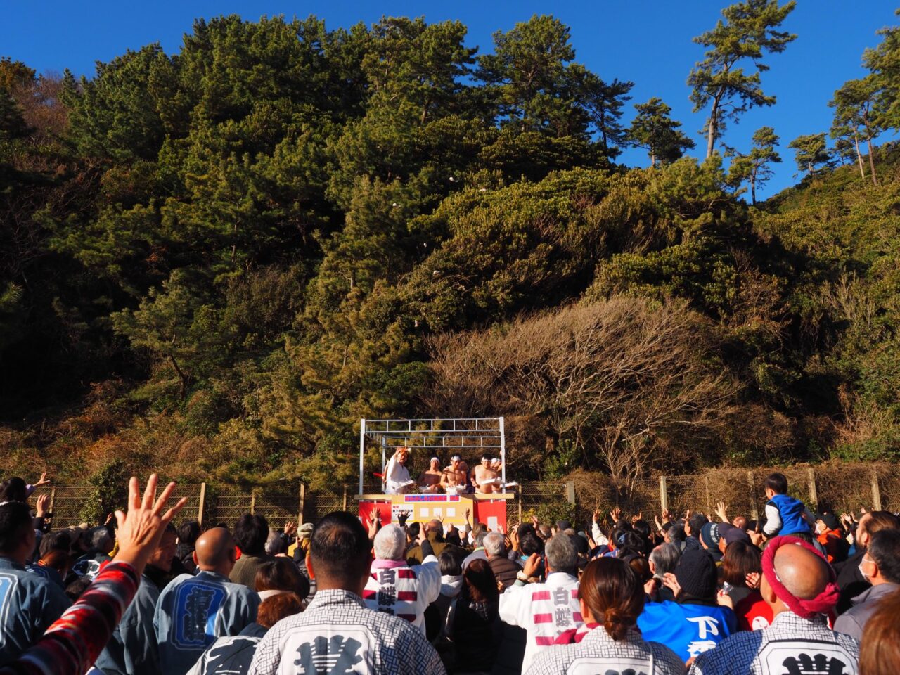 厳冬寒中みそぎ祭り