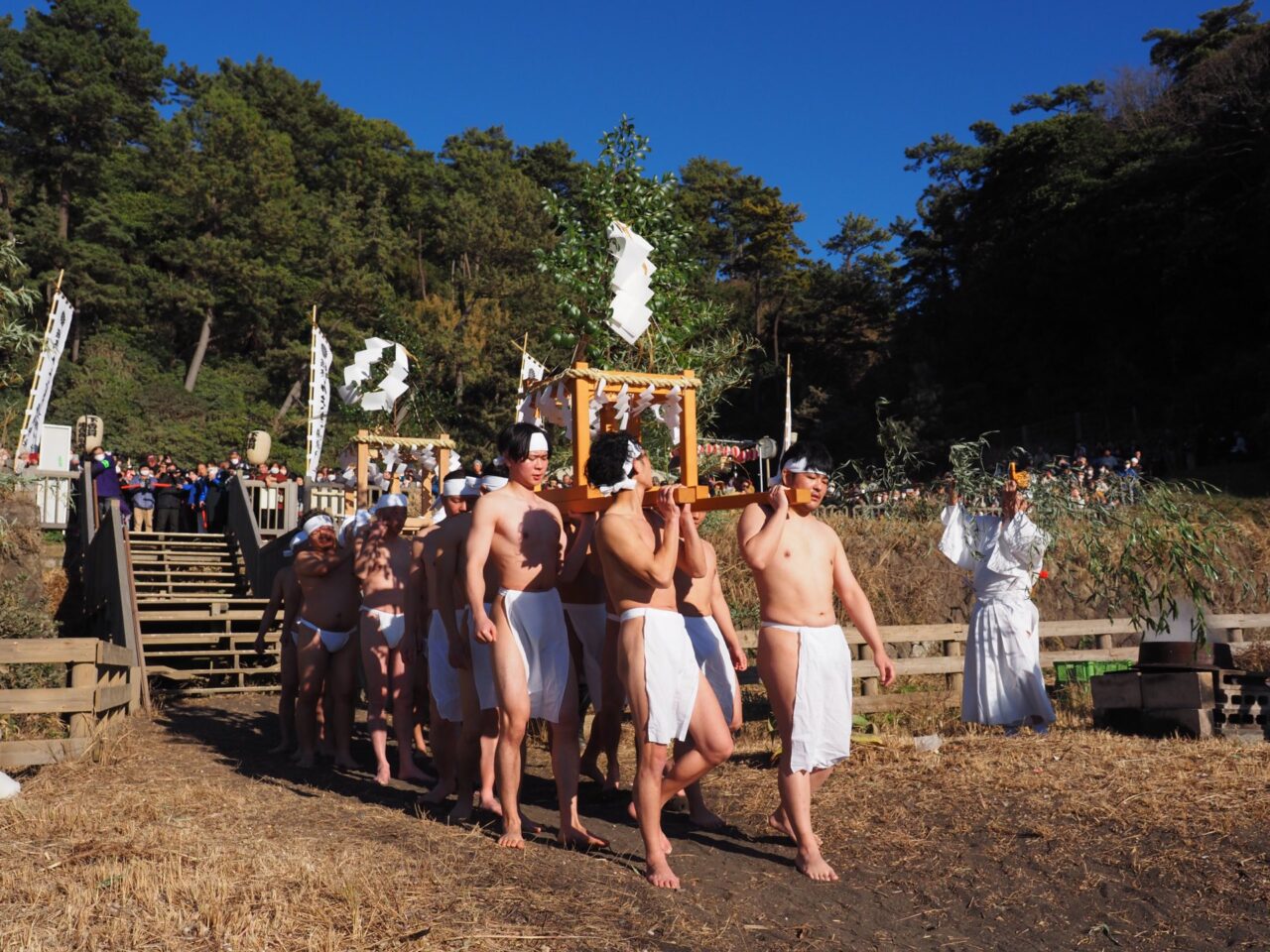 厳冬寒中みそぎ祭り