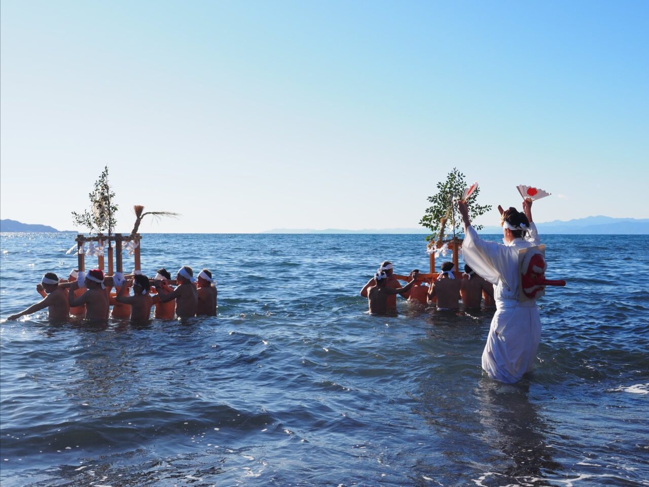 厳冬寒中みそぎ祭り