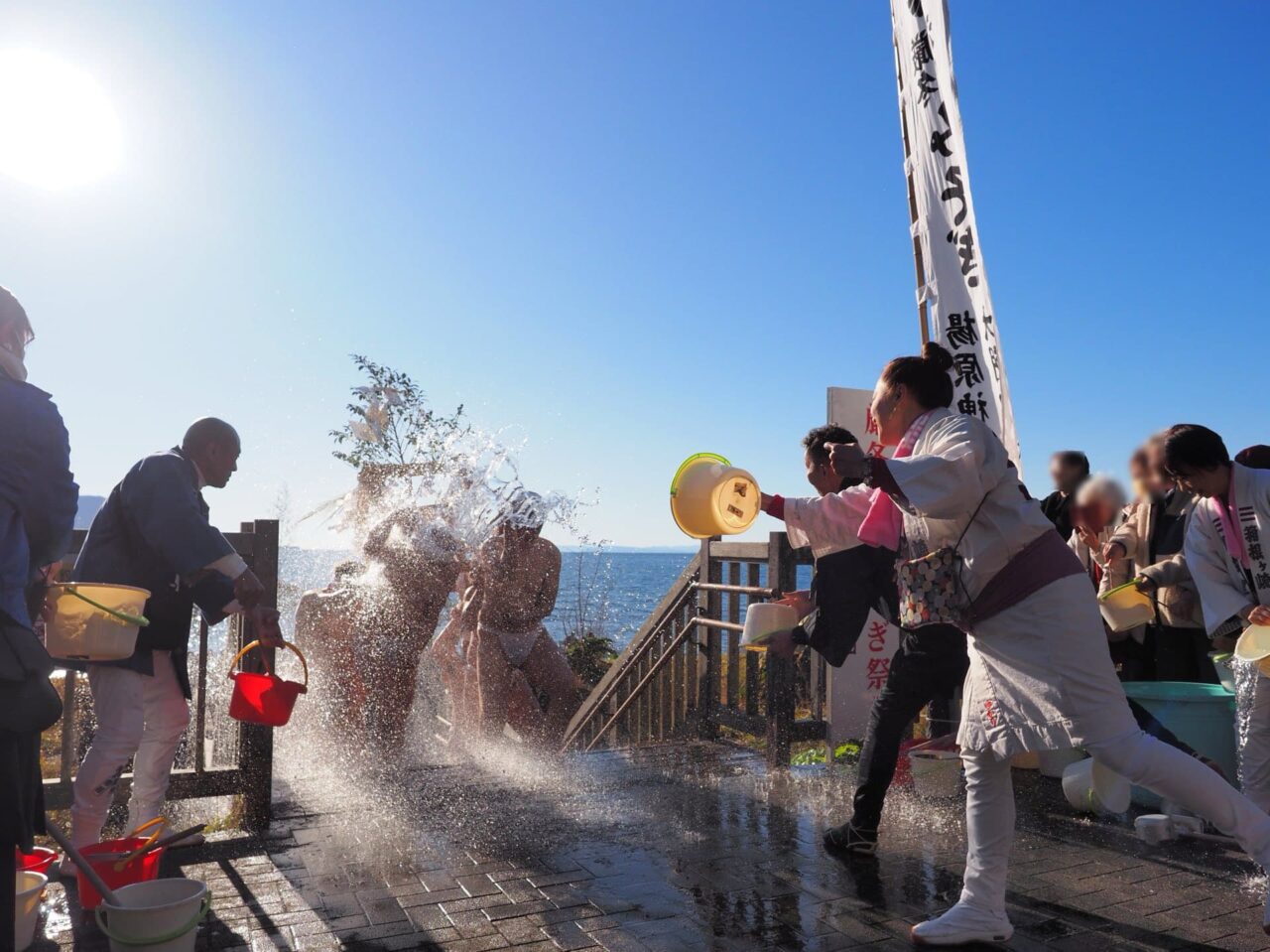 厳冬寒中みそぎ祭り