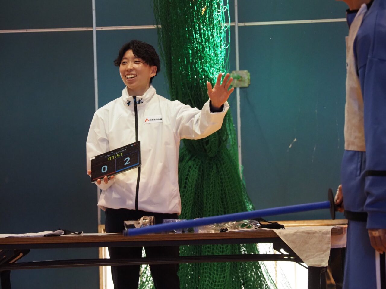 沼津信用金庫所属の脇田樹魅選手