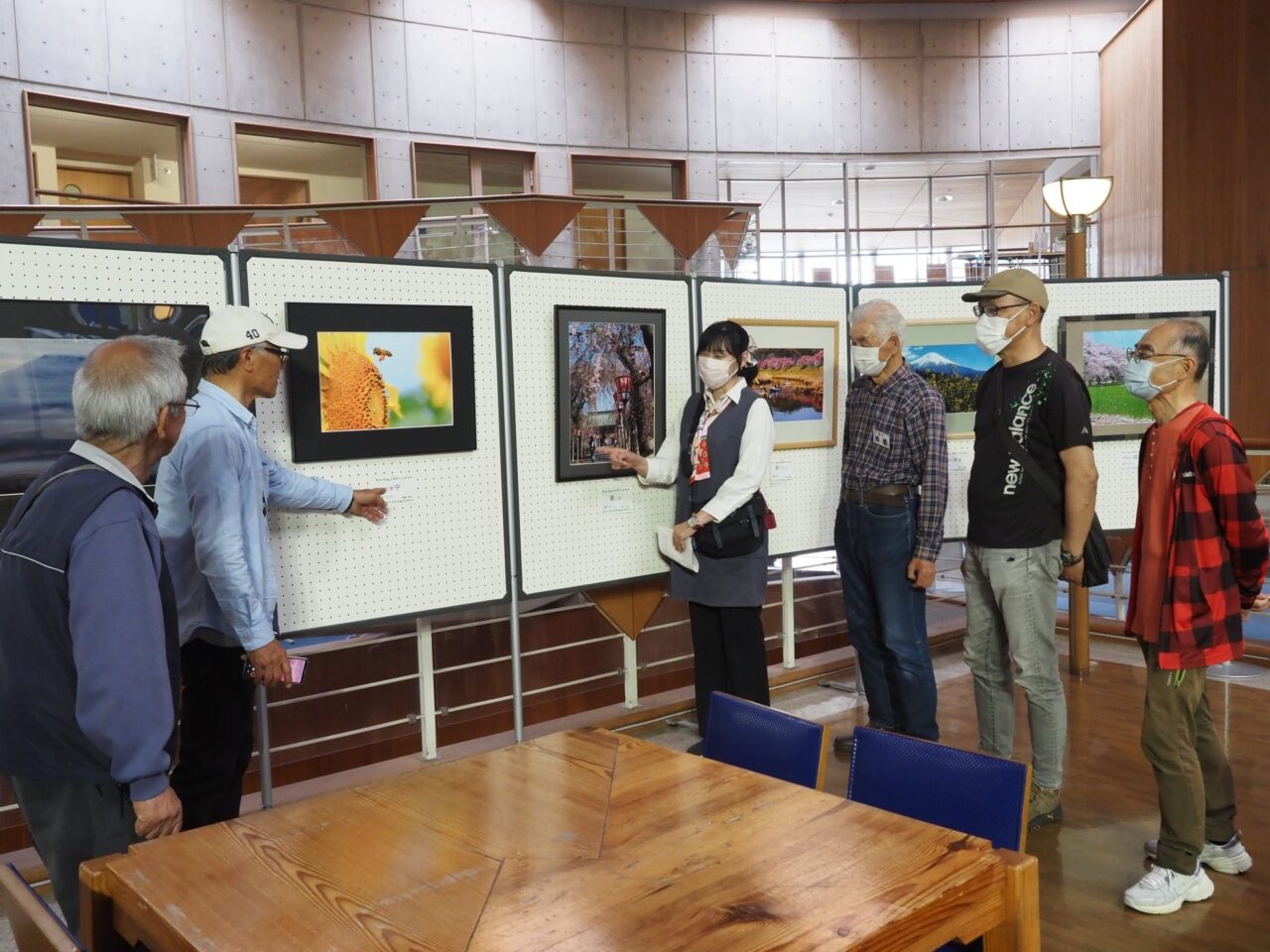 お気楽写真会の仲間達 写真展