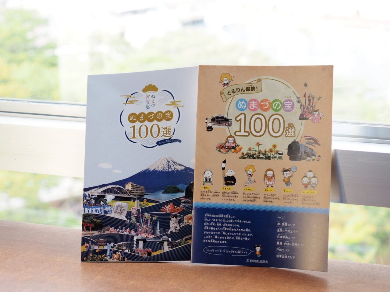 ぬまづの宝100選 公式パンフレット