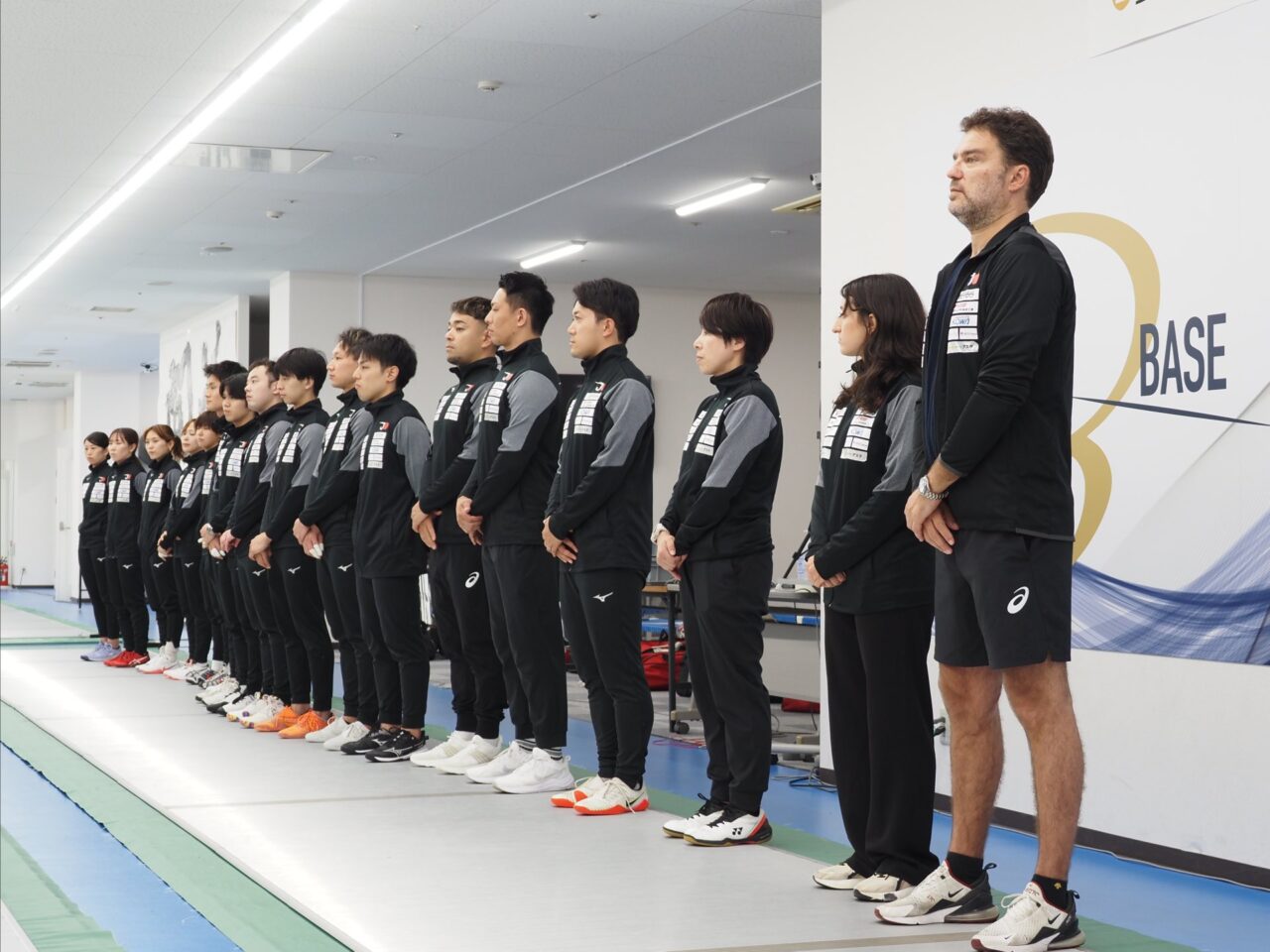 F3BASE 男女フルーレ 国際最終合宿