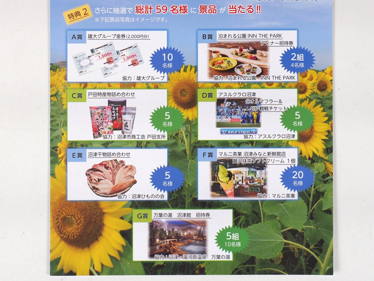 ぬまづ健康マイレージ