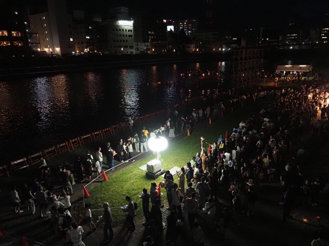 狩野川灯ろう流し