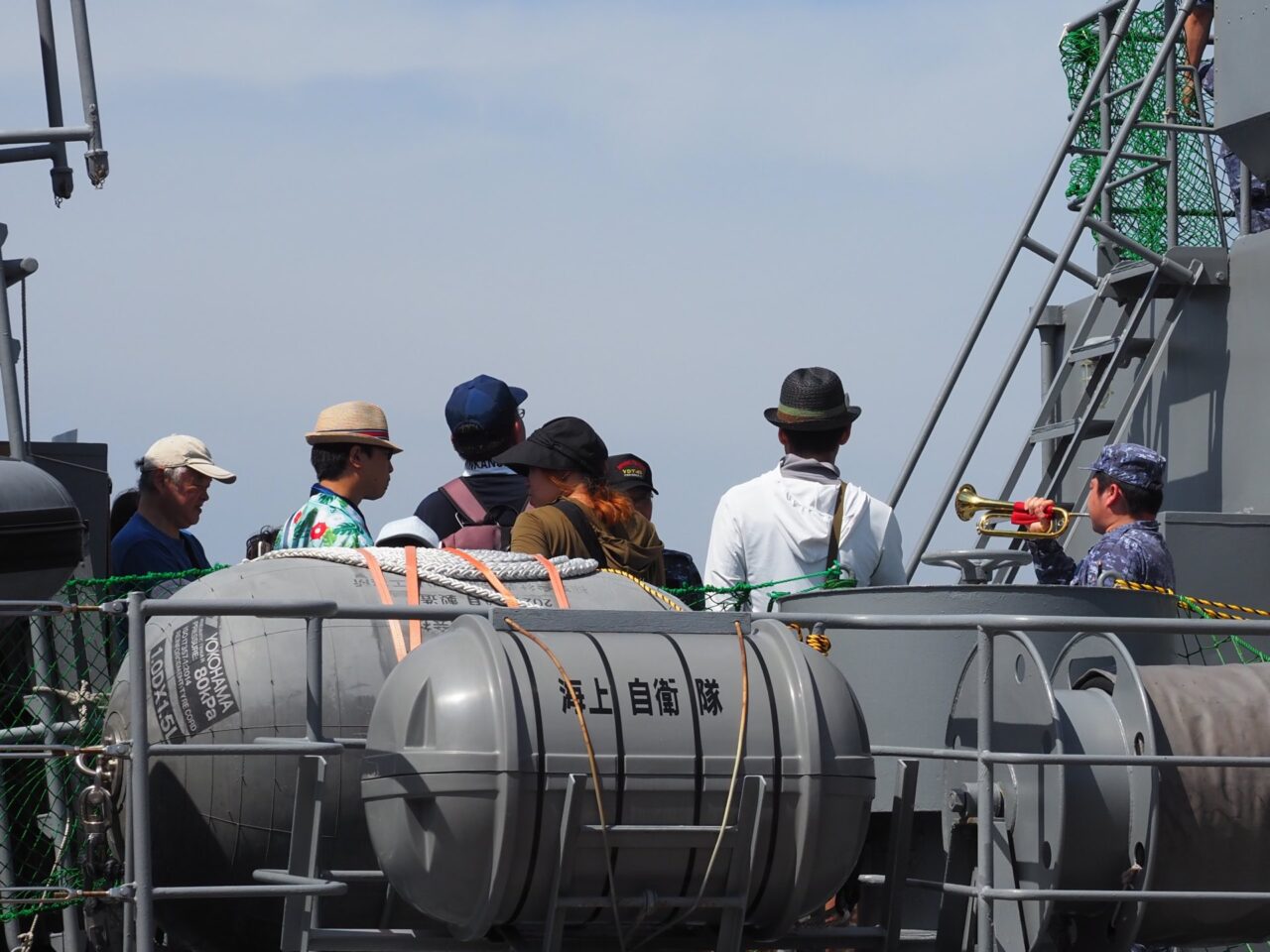 海上自衛隊水中処分母船3号一般公開