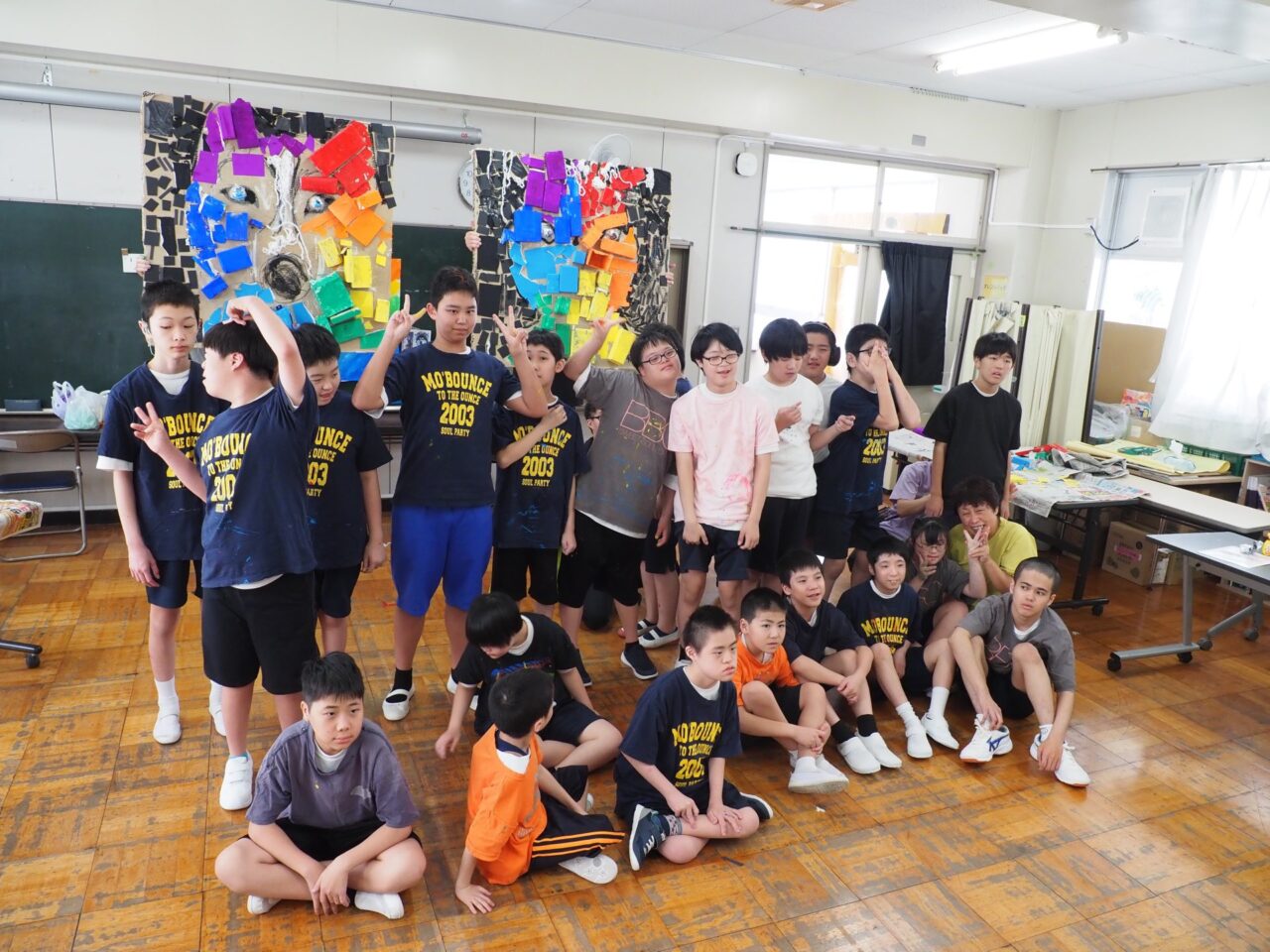 みらーとワークショップ  静岡県立沼津特別支援学校「リサイクルアート」
