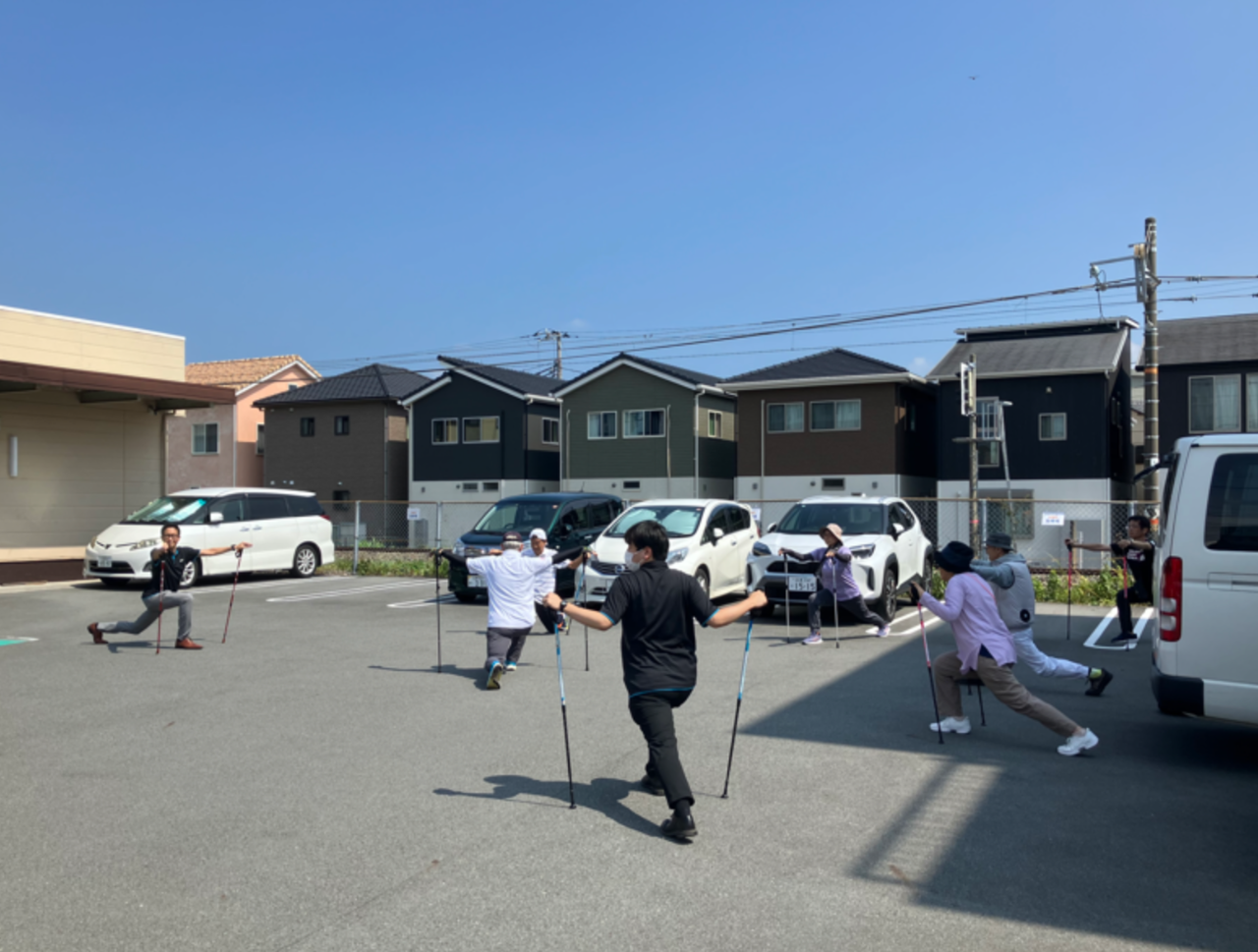 ノルディック・ウォーク体験会　東海医療機器