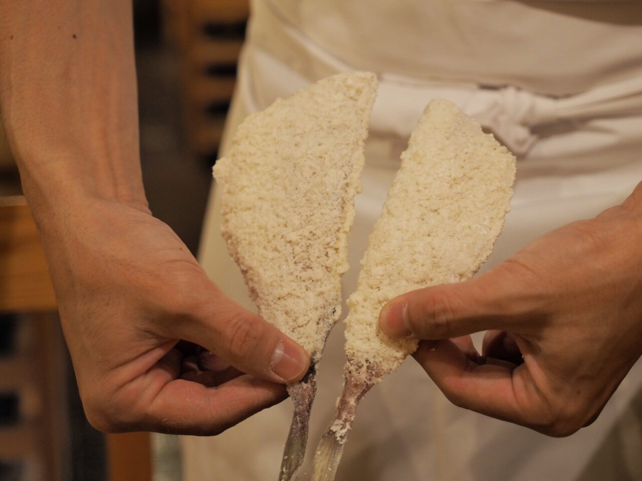 伊助　アジフライ