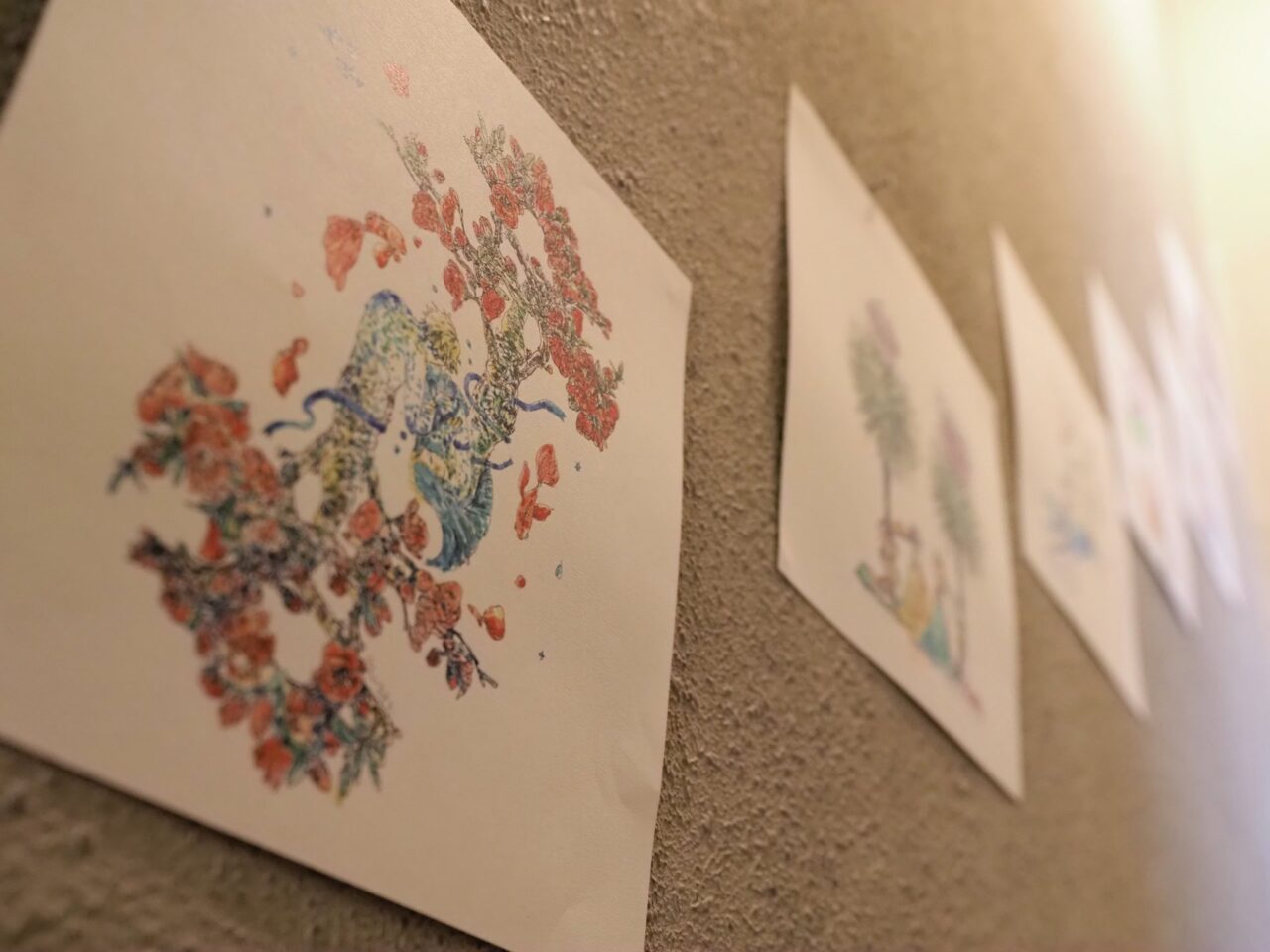 若林鮎個展「Wispers of winter」