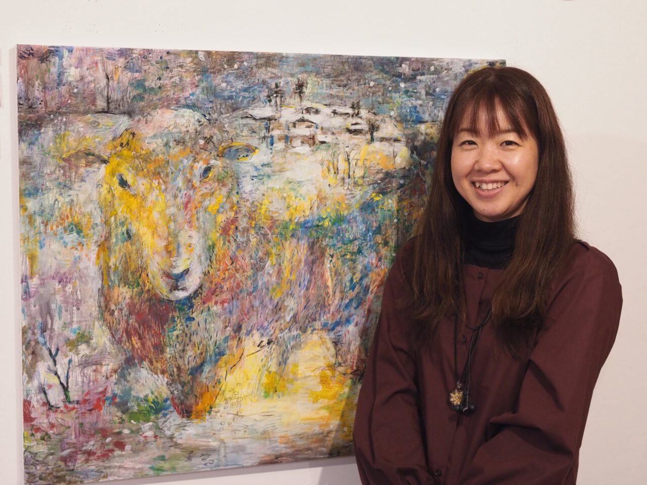 若林鮎個展「Wispers of winter」