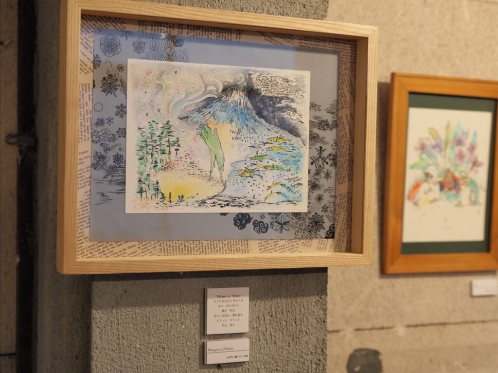 若林鮎個展「Wispers of winter」